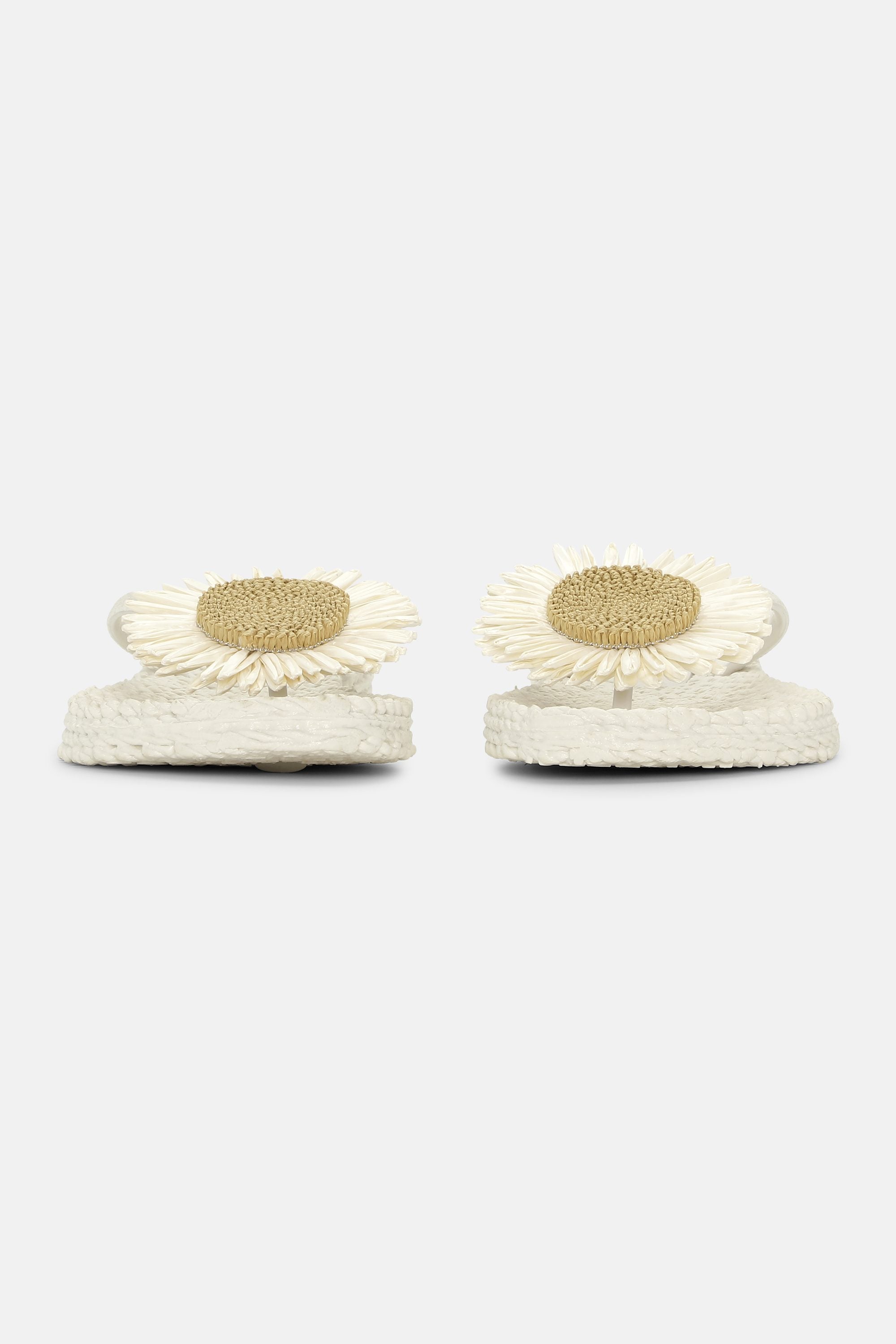 Flip-Flops Blume - Creme